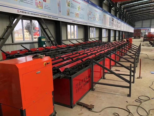 钢筋套丝打磨生产线