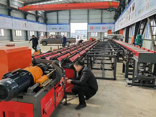 钢筋套丝打磨生产线