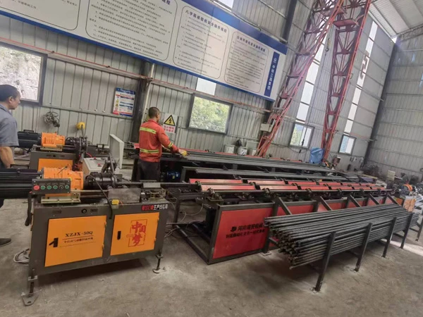 钢筋套丝打磨生产线