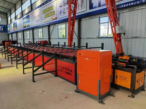 钢筋套丝打磨生产线