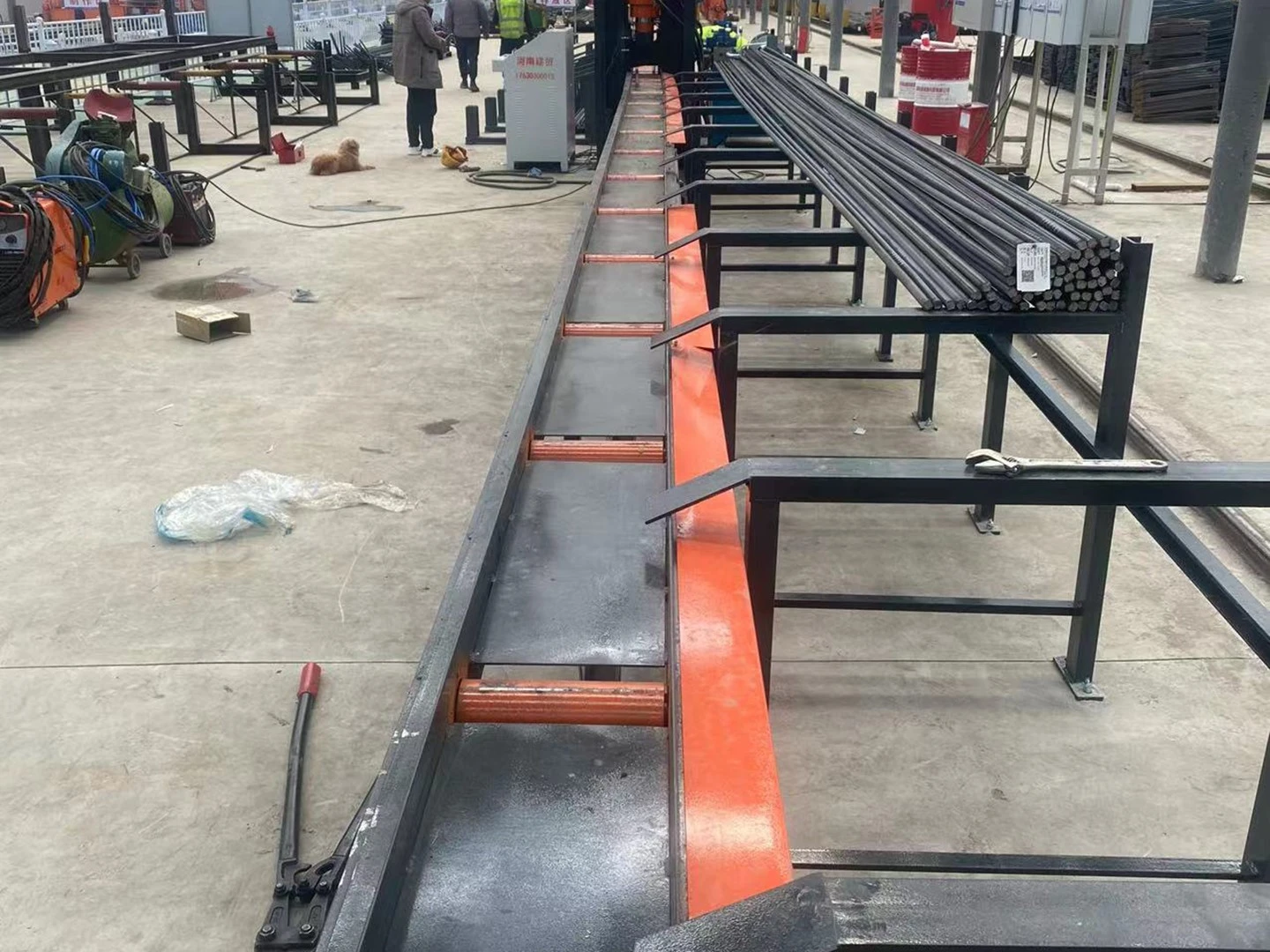 钢筋锯床-锯切套丝生产线