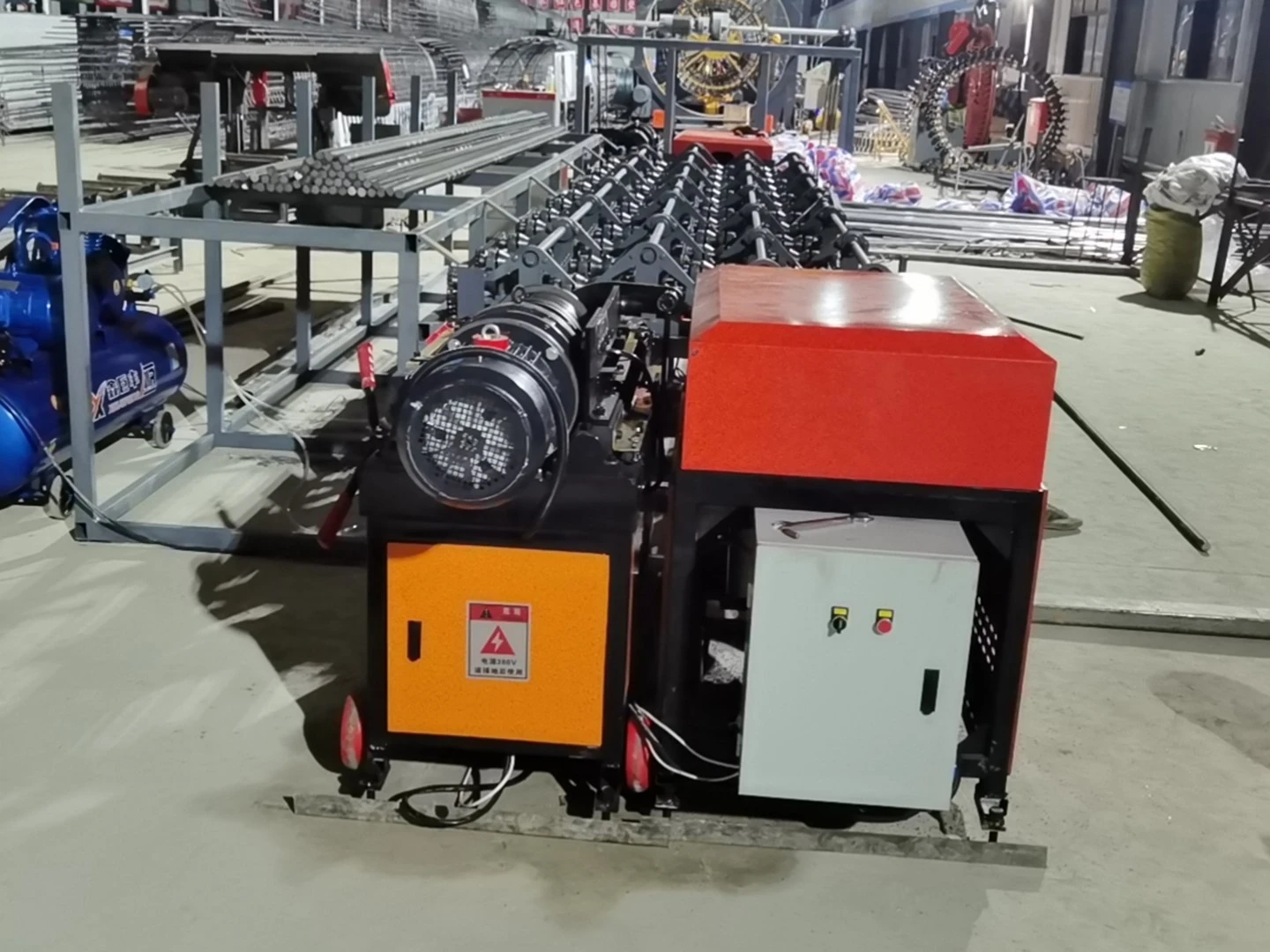 钢筋锯床-锯切套丝生产线